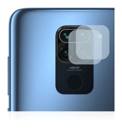 Image of the device Xiaomi Redmi Note 9 (ONLY Camera Lens) with a wide variety of screen protectors.
