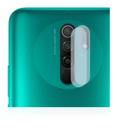 Image of the device Xiaomi Redmi 9 (ONLY Camera Lens) with a wide variety of screen protectors.