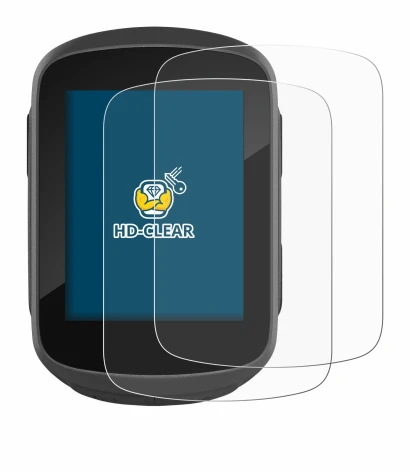 Image of the device Garmin Edge 130 Plus with a wide variety of screen protectors.
