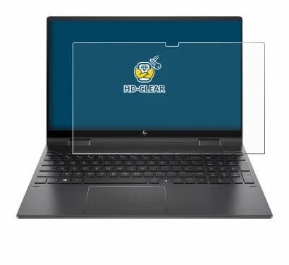 Image of the device HP Envy x360 (15-eX) (358 mm x 230 mm) with a wide variety of screen protectors.