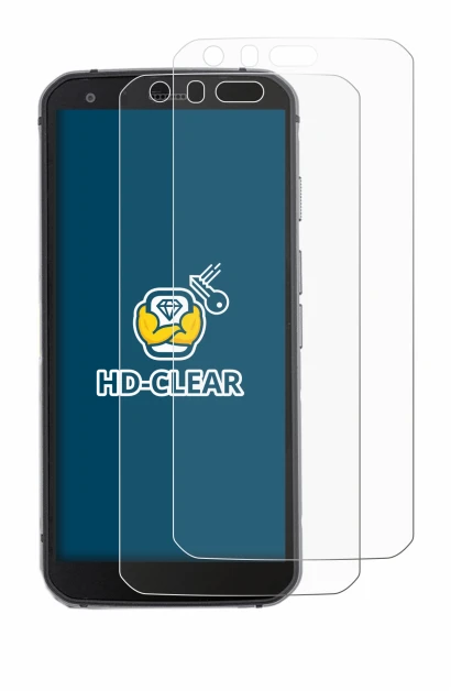 Image of the device Caterpillar Cat S62 Pro with a wide variety of screen protectors.