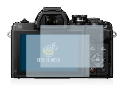 Image of the device Olympus OM-D E-M10 Mark IV with a wide variety of screen protectors.