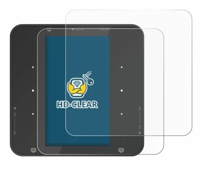 Image of the device ISDT P30 with a wide variety of screen protectors.