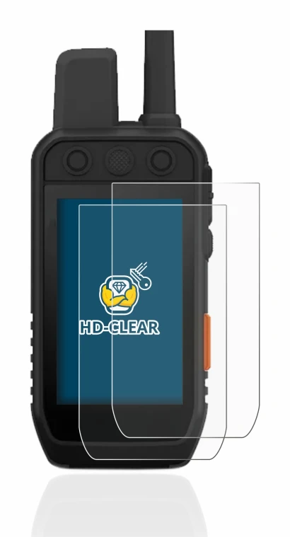 Image of the device Garmin Alpha 200 K with a wide variety of screen protectors.