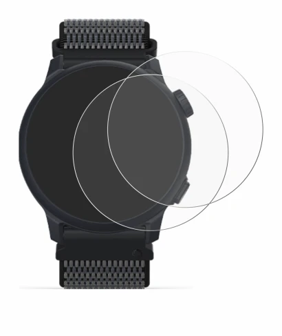 Image of the device Coros Pace 2 with a wide variety of screen protectors.