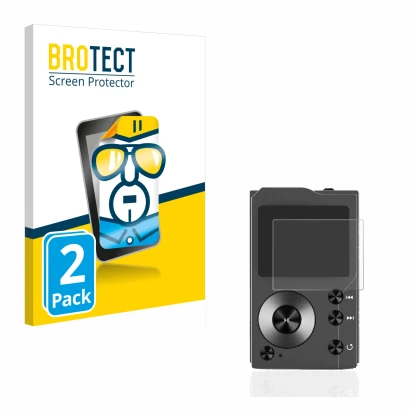 Front side of a product packaging with the brand logo BROTECT. Next to it is the device Surfans F20 shown with the correspondi