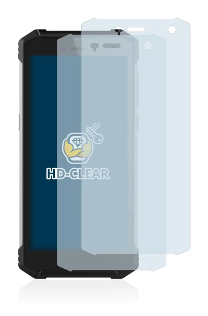 Image of the device Hammer Energy 2 with a wide variety of screen protectors.