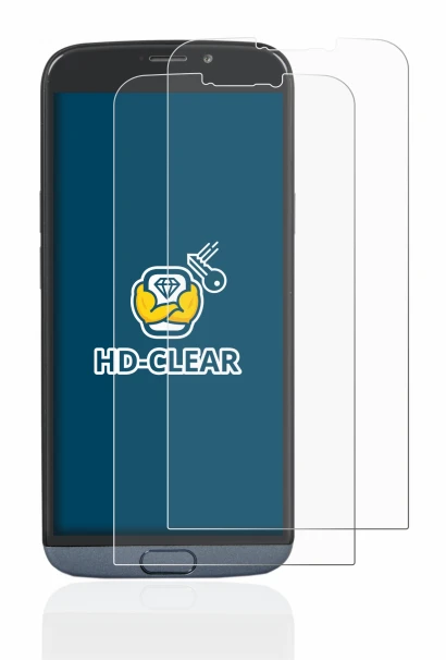 Image of the device Doro 8050 Plus with a wide variety of screen protectors.