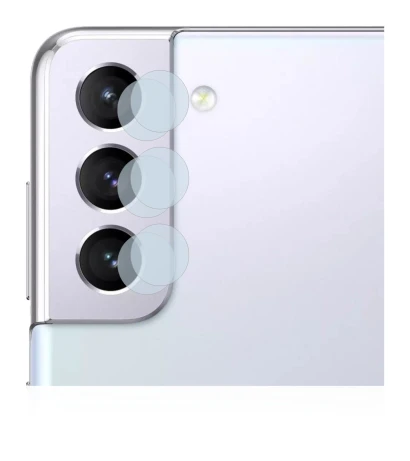 Image of the device Samsung Galaxy S21 5G (ONLY Camera Lens) with a wide variety of screen protectors.