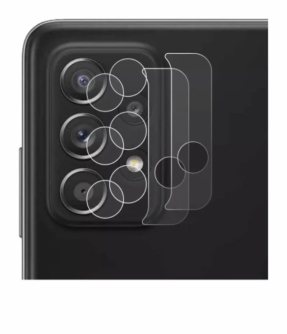 Image of the device Samsung Galaxy A52 5G (ONLY Camera Lens) with a wide variety of screen protectors.