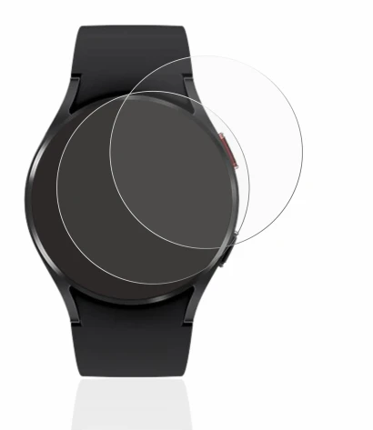 Image of the device Samsung Galaxy Watch 4 (40mm) with a wide variety of screen protectors.