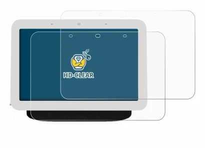 Image of the device Google Nest Hub 2 with a wide variety of screen protectors.