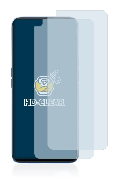 Image of the device realme 8 5G with a wide variety of screen protectors.