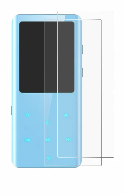 Image of the device AGPtek A19X with a wide variety of screen protectors.