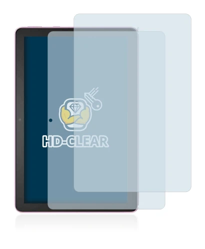 Image of the device Amazon Fire HD 10 Plus 2021 (11th Gen.) with a wide variety of screen protectors.