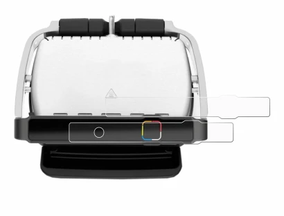 Image of the device Tefal OptiGrill Elite with a wide variety of screen protectors.