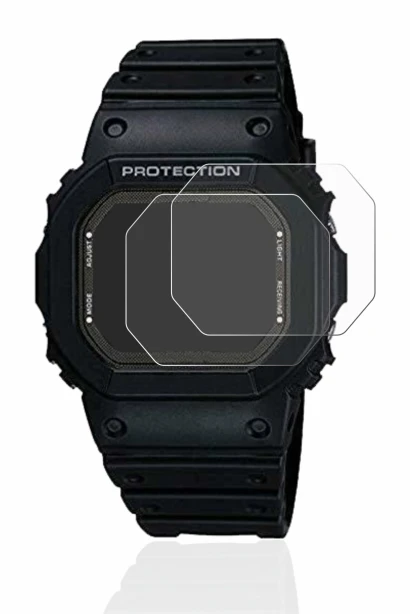 Image of the device Casio G-Shock GW-5000-1JF with a wide variety of screen protectors.