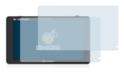 Image of the device Feelworld LUT6 6" with a wide variety of screen protectors.