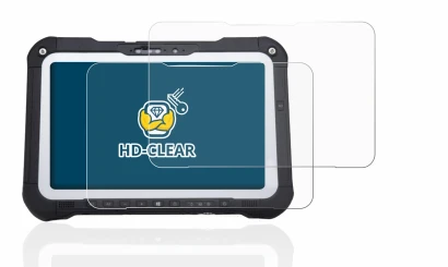 Image of the device Panasonic Toughbook FZ-G2 with a wide variety of screen protectors.