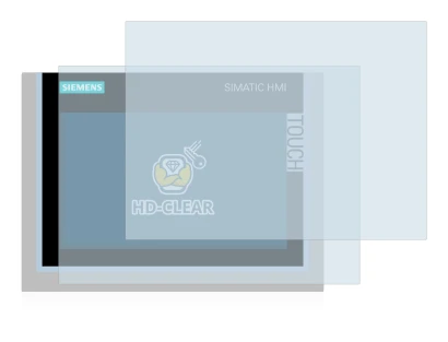 Image of the device Siemens Simatic HMI TP700 Comfort with a wide variety of screen protectors.