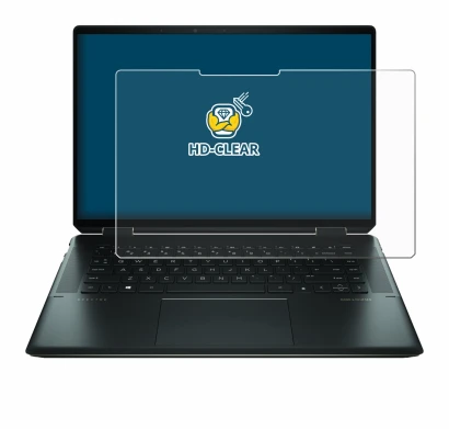 Image of the device HP Spectre x360 16" 2-in-1 2021 with a wide variety of screen protectors.