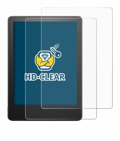 Image of the device Amazon Kindle Paperwhite 2021 (11th Gen.) with a wide variety of screen protectors.