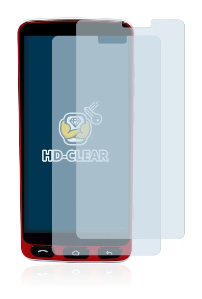 Image of the device Olympia Neo Smartphone with a wide variety of screen protectors.