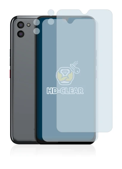 Image of the device Gigaset GS5 (Front+Camera) with a wide variety of screen protectors.