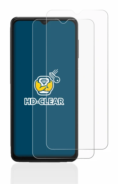 Image of the device Samsung Galaxy A13 5G with a wide variety of screen protectors.