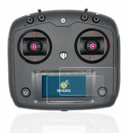 Image of the device FlySky FS-i6S with a wide variety of screen protectors.