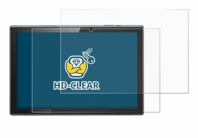 Image of the device Acer ACTAB1022 with a wide variety of screen protectors.
