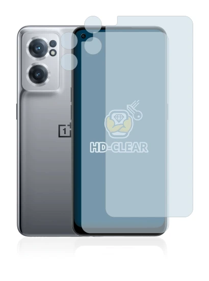 Image of the device OnePlus Nord CE 2 5G (Front+Camera) with a wide variety of screen protectors.