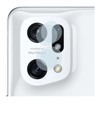 Image of the device Oppo Find X5 Pro (ONLY Camera Lens) with a wide variety of screen protectors.
