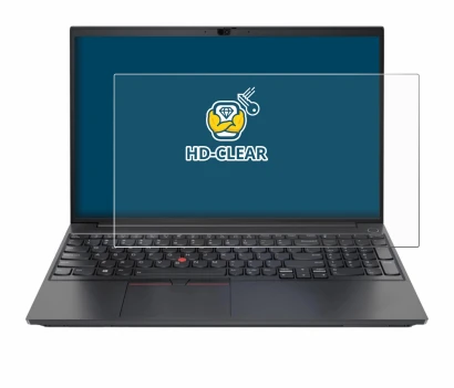 Image of the device Lenovo ThinkPad E15 Gen 2 with a wide variety of screen protectors.