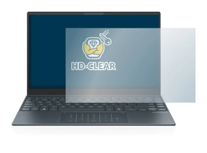 Image of the device ASUS ZenBook 13 OLED with a wide variety of screen protectors.