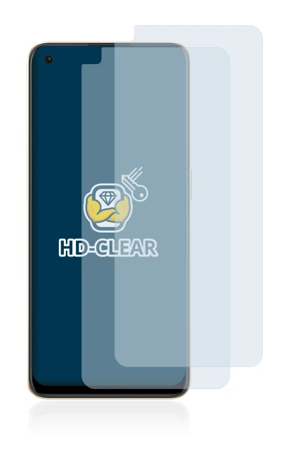 Image of the device Oppo Reno 8 with a wide variety of screen protectors.