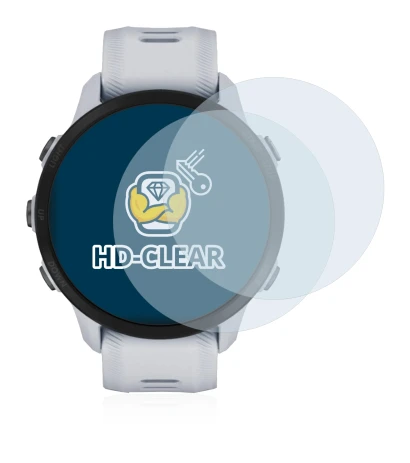 Image of the device Garmin Forerunner 955 with a wide variety of screen protectors.