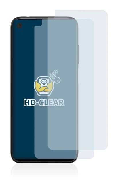 Image of the device HTC Desire 22 Pro with a wide variety of screen protectors.