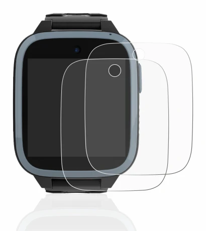 Image of the device Xplora XGO3 (1st Gen.) with a wide variety of screen protectors.