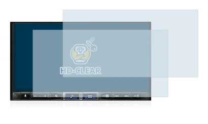 Image of the device Alpine iLX-705D with a wide variety of screen protectors.