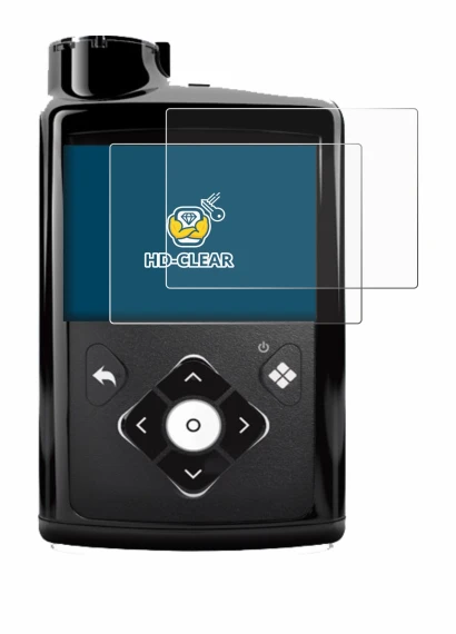 Image of the device Medtronic Minimed 780G with a wide variety of screen protectors.
