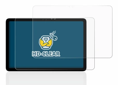 Image of the device Google Pixel Tablet with a wide variety of screen protectors.