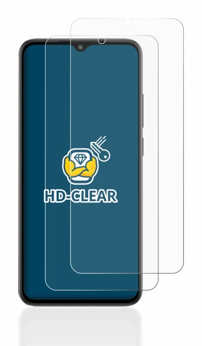 Image of the device Xiaomi Redmi A2 with a wide variety of screen protectors.