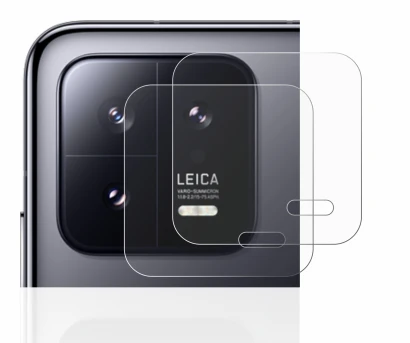 Image of the device Xiaomi 13 (ONLY Camera Lens) with a wide variety of screen protectors.