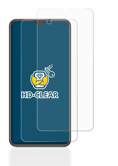 Image of the device Beafon M6s premium with a wide variety of screen protectors.