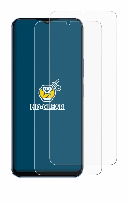 Image of the device Honor 70 Lite with a wide variety of screen protectors.