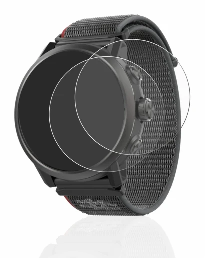 Image of the device Coros Apex 2 with a wide variety of screen protectors.