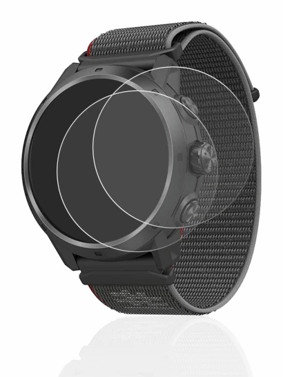 Image of the device Coros Apex 2 Pro with a wide variety of screen protectors.