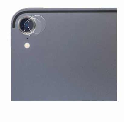 Image of the device Apple iPad Pro 12.9" 2018 (ONLY Camera Lens, 3nd Gen.) with a wide variety of screen protectors.