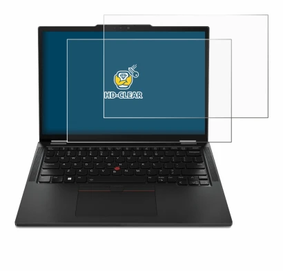 Image of the device Lenovo ThinkPad X13 Gen 4 with a wide variety of screen protectors.